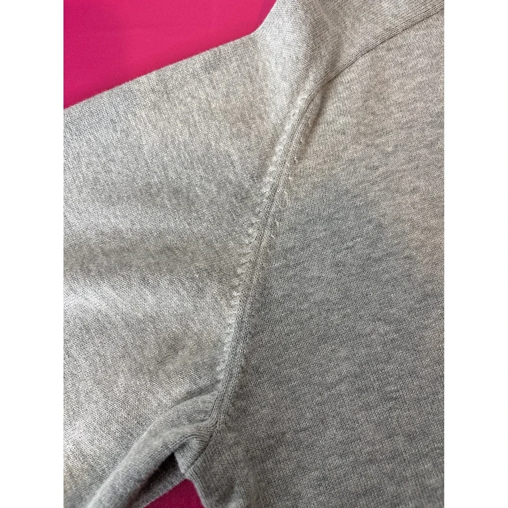 Sundog Marthas Vineyard Mens Gray Cotton Crew Neck Pullover Sweater Sz XL Preppy